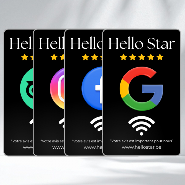 RÉSEAUX SOCIAUX : LE PACK DE QUATRE