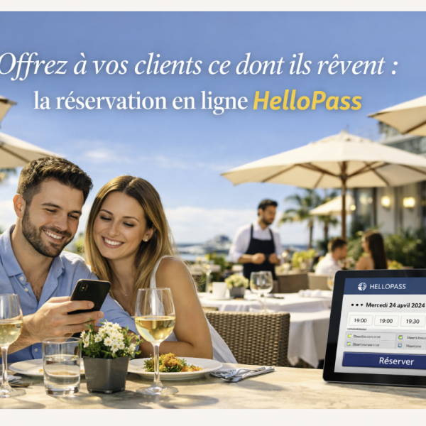Réservation de table HelloPass